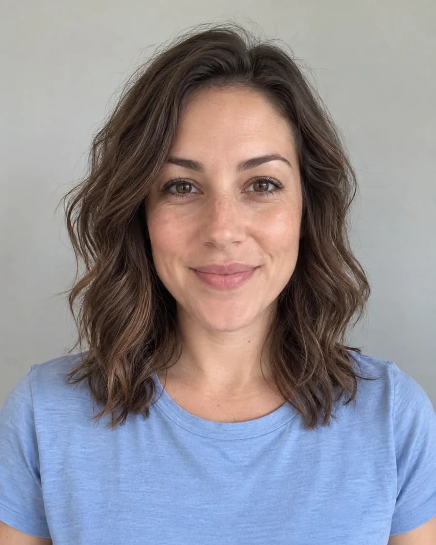 A sharp, front-facing portrait of one person